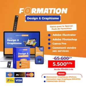 PACK DE FORMATION DESIGN & GRAPHISME
